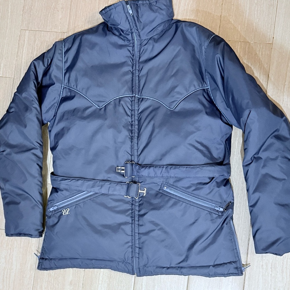 Vintage 80’s Ski Daddle Blue Puffer Jacket